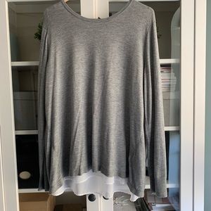 H&M Flowy long sleeve top